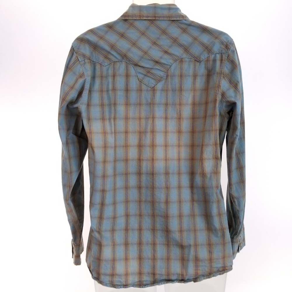 "SOLD ONLINE" Wrangler RETRO M Snap Flip Cuff L/S - Picture 5 of 8